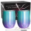 Picture of Stainless Steel Double Wall Wine Tumbler - Mermaid Sparkle by Chillout Life for Unisex - 2 x 12 oz Tumbler