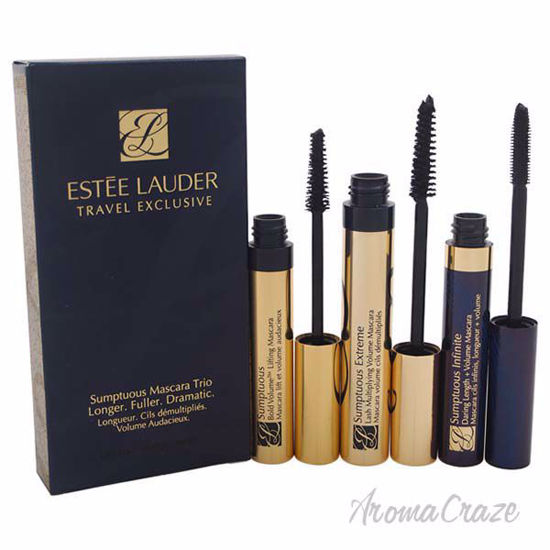 Sumptuous Mascara Trio by Estee Lauder for Women - 3 Pc Kit 