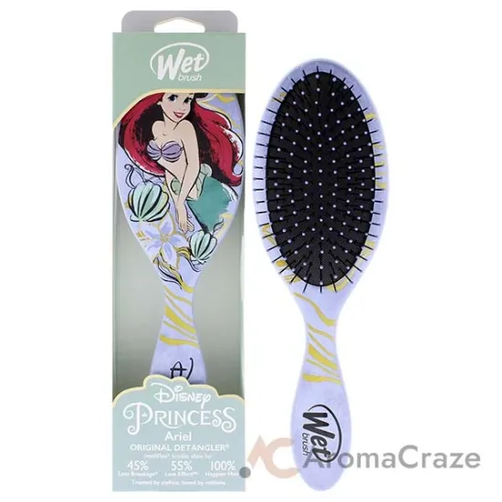 Picture of Original Detangler Disney Princess Brush - Ariel by Wet Brush for Women - 1 Pc Hair Brush