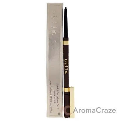Picture of Sketch And Sculpt Brow Pencil - Dark by Stila for Women - 0.0016 oz Eyebrow Pencil