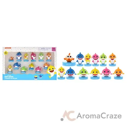 Picture of Baby Shark Stampers Box - S1 by PMI for Kids - 12 Pc Stampers