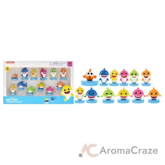 Picture of Baby Shark Stampers Box - S1 by PMI for Kids - 12 Pc Stampers