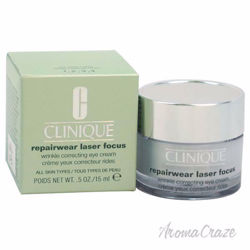 Repairwear Laser Focus Wrinkle Correcting Eye Cream - All Skin Types by Clinique for Unisex - 0.5 oz Eye Cream