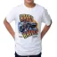 Picture of NASCAR Kids Fine Jersey Crew Tee - Kevin Harvick - 10 White by DelSol for Kids - 1 Pc T-Shirt (YXL)