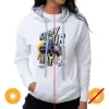 Picture of NASCAR Hooded Sweatshirt - Kevin Harvick - 4 White by DelSol for Women - 1 Pc T-Shirt (XL)