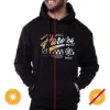 Picture of NASCAR Hooded Sweatshirt - Kevin Harvick - 3 Black by DelSol for Men - 1 Pc T-Shirt (XL)
