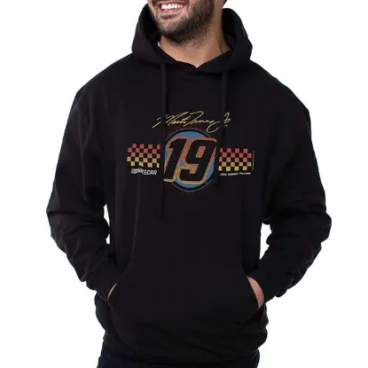 Picture of NASCAR Hooded Sweatshirt - Martin Truex Jr - 1 Black by DelSol for Men - 1 Pc T-Shirt (S)