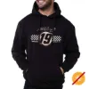 Picture of NASCAR Hooded Sweatshirt - Martin Truex Jr - 1 Black by DelSol for Men - 1 Pc T-Shirt (XL)
