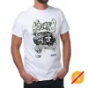 Picture of NASCAR Mens Classic Crew Tee - Jimmie Johnson - 3 White by DelSol for Men - 1 Pc T-Shirt (M)