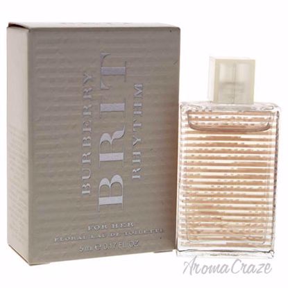 Brit Rhythm Floral by Burberry for Women - 5 ml EDT Splash (