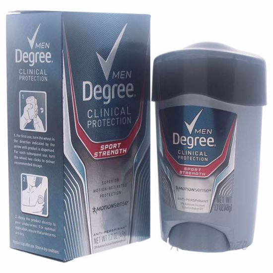 Clinical Protection Sport Strength Anti-Perspirant by Degree for Men - 1.7 oz Deodorant Stick - Deodorants | Antisperspirants | Deodorants Sticks | Deodorants Roll On | Best Deodorants For Men | Deodorants Spray | Top Brands Deodorants | Deodorants and Antiperspirants | Best deodorant for sensitive skin | AromaCraze.com