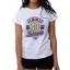 Picture of NASCAR Womens Crew Tee - Jimmie Johnson - 8 White by DelSol for Women - 1 Pc T-Shirt (M)