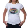 Picture of NASCAR Womens Crew Tee - Jimmie Johnson - 7 White by DelSol for Women - 1 Pc T-Shirt (L)