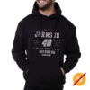 Picture of NASCAR Hooded Sweatshirt - Jimmie Johnson - 2 Black by DelSol for Men - 1 Pc T-Shirt (L)