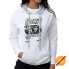 Picture of NASCAR Hooded Sweatshirt - Jimmie Johnson - 3 White by DelSol for Women - 1 Pc T-Shirt (S)