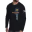 Picture of NASCAR Mens Classic Long Sleeve Crew Tee - Kyle Busch - 8 Black by DelSol for Men - 1 Pc T-Shirt (M)