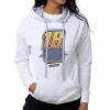 Picture of NASCAR Hooded Sweatshirt - Kyle Busch - 10 White by DelSol for Women - 1 Pc T-Shirt (S)