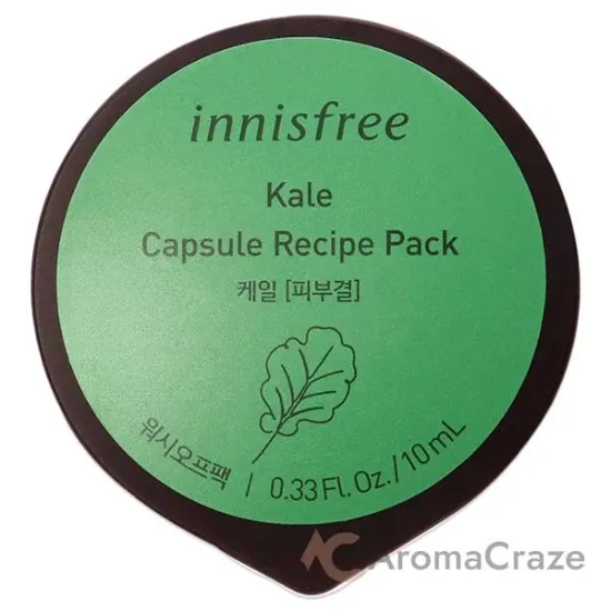 Picture of Capsule Recipe Pack Mask - Kale by Innisfree for Unisex - 0.33 oz Mask