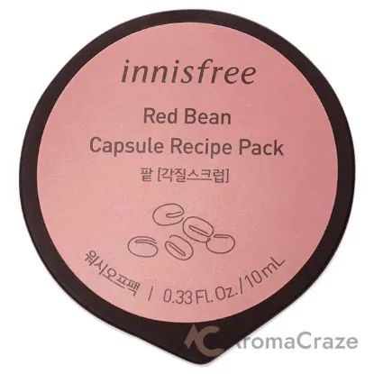 Picture of Capsule Recipe Pack Mask - Red Bean by Innisfree for Unisex - 0.33 oz Mask