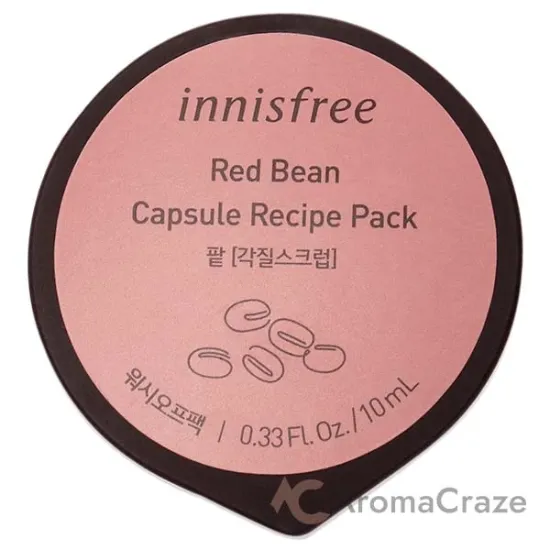 Picture of Capsule Recipe Pack Mask - Red Bean by Innisfree for Unisex - 0.33 oz Mask