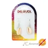 Picture of Color-Changing Earrings - Pink Cowrie by DelSol for Women - 1 Pc Earrings