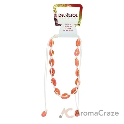 Picture of Color-Changing Necklace - Pink Cowrie by DelSol for Women - 1 Pc Necklace