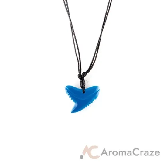 Picture of Color-Changing Necklace - Shark Tooth - White to Blue by DelSol for Women - 1 Pc Necklace