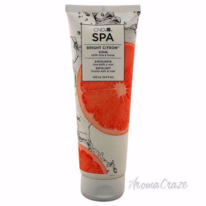 Spa Bright Citron Scrub by CND for Unisex - 8.4 oz Scrub