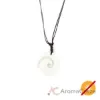 Picture of Color-Changing Necklace - Swirl - White to Blue by DelSol for Women - 1 Pc Necklace