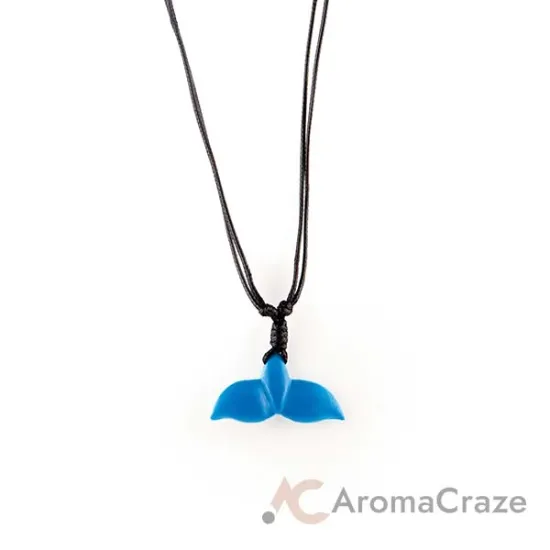 Picture of Color-Changing Necklace - Whale Tail - White to Blue by DeSol for Women - 1 Pc Necklace