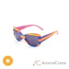 Picture of Kids Solize - Over the Rainbow - White Striped to Pink Striped by Delsol for Kids - 1 Pc Sunglasses