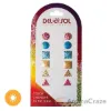 Picture of Color-Changing Earrings - Geometric by Delsol for Women - 6 Pair Earrings