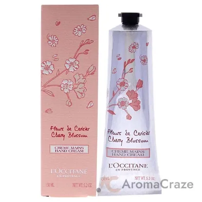 Picture of Cherry Blossom Hand Cream by LOccitane for Unisex - 5.2 oz Cream