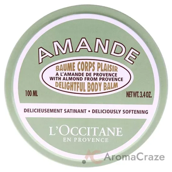 Picture of Almond Delightful Body Balm by LOccitane for Unisex - 3.4 oz Balm