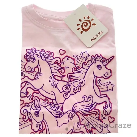 Picture of Girls Crew Tee - Iluv Horses - Balerina by DelSol for Kids - 1 Pc T-Shirt (4T)