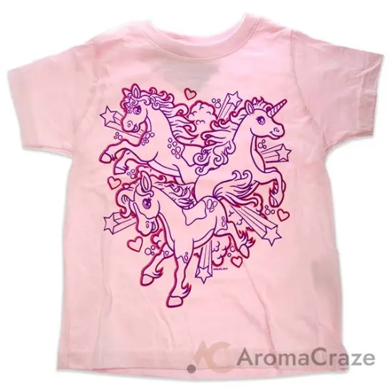 Picture of Girls Crew Tee - Iluv Horses - Balerina by DelSol for Kids - 1 Pc T-Shirt (3T)