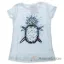 Picture of Kids Premium Crew Tee - Pineapples - Ice Blue by DelSol for Kids - 1 Pc T-Shirt (YXS)