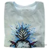 Picture of Kids Premium Crew Tee - Pineapples - Ice Blue by DelSol for Kids - 1 Pc T-Shirt (YL)