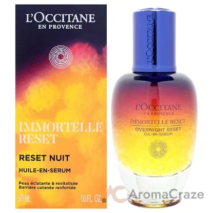 Picture of Immortelle Reset Overnight Oil-In Serum by LOccitane for Women - 1.6 oz Serum