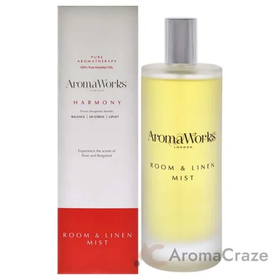 Picture of Harmony Room Mist by Aromaworks for Unisex - 3.38 oz Room Mist