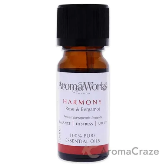 Picture of Harmony Essential Oil by Aromaworks for Unisex - 0.33 oz Oil