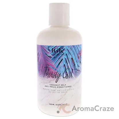 Picture of Thirsty Girl Coconut Milk Anti-Frizz Conditioner by IGK for Unisex - 8 oz Conditioner