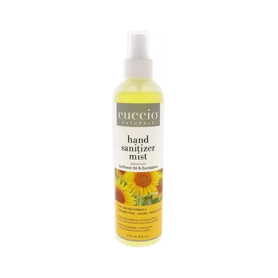Picture of Hand Sanitizer Mist - Sunflower Oil and Eucalyptus by Cuccio Naturale for Unisex - 8 oz Hand Sanitizer