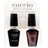 Picture of Match Makers Set - Brownie Points by Cuccio Colour for Women - 2 Pc 0.44oz Veneer Soak Of Gel Nail Polish, 0.43oz Colour Nail Polish