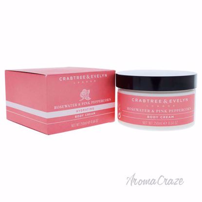 Rosewater and Pink Peppercorn Hydrating Body Cream by Crabtr