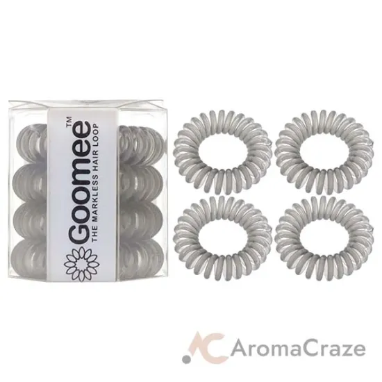 Picture of The Markless Hair Loop Set - Charcoal by Goomee for Women - 4 Pc Hair Tie