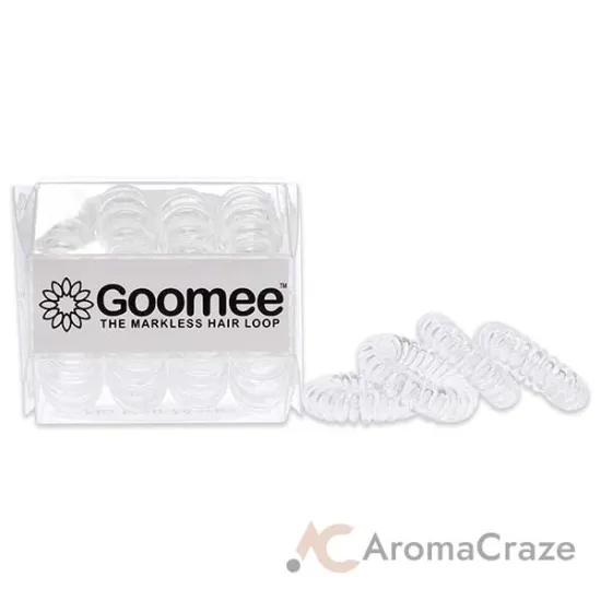 Picture of The Markless Hair Loop Set - Diamond Clear by Goomee for Women - 4 Pc Hair Tie