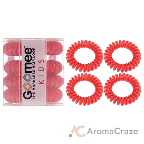 Picture of Kids The Markless Hair Loop Set - Enchanted Rose by Goomee for Kids - 4 Pc Hair Tie