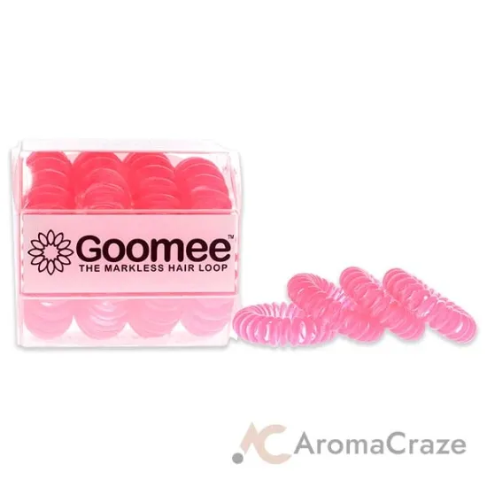 Picture of The Markless Hair Loop Set - Got Pink by Goomee for Women - 4 Pc Hair Tie
