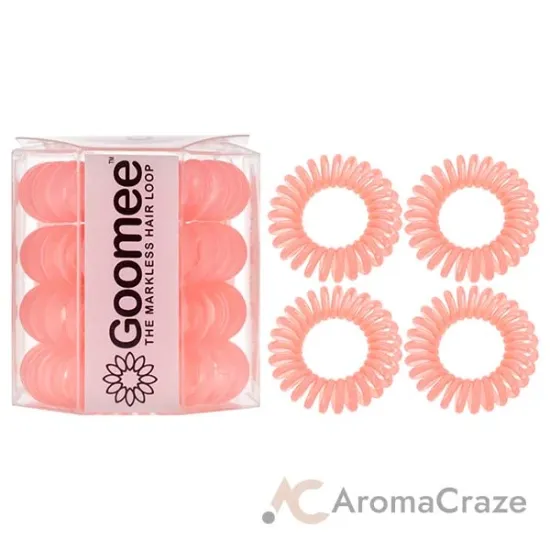 Picture of The Markless Hair Loop Set - Huntington Peach by Goomee for Women - 4 Pc Hair Tie